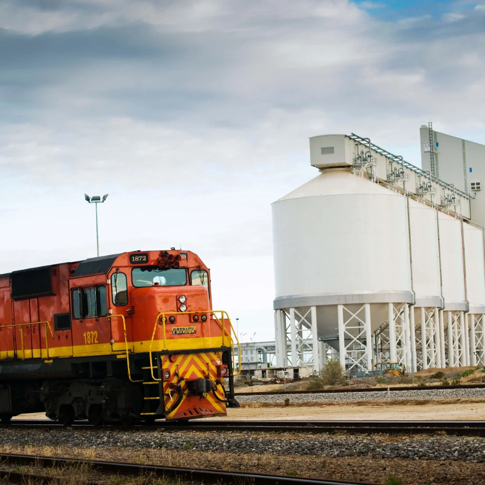 Train arriving at Port Adelaide Outer Harbor.jpg